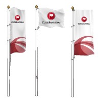 Banderas Gotas Publicidad Práctica y Económica