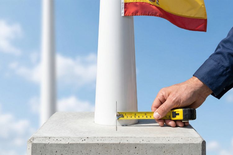 Cómo calcular el tamaño de mástil correcto para tu bandera